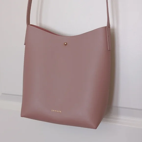 SAMARA Vegan Leather Shoulder Bag - Picture 4 of 6